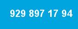 929 897 17 94